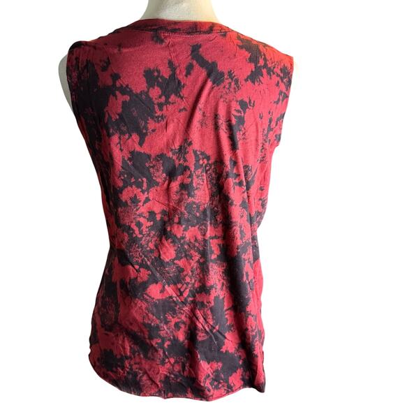 My Chemical Romance Three Cheers For Sweet Revenge Tie Dye Crop Muscle Top, Med - Picture 3 of 7